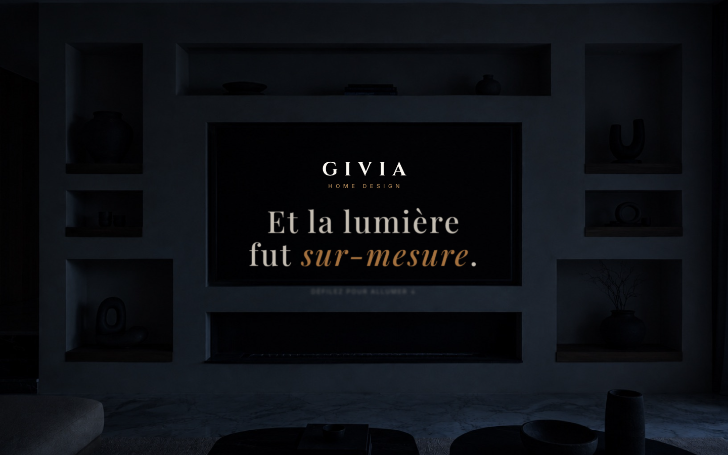 Capture du site GIVIA HOME DESIGN